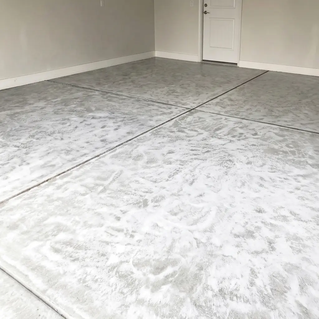 Before — bare concrete