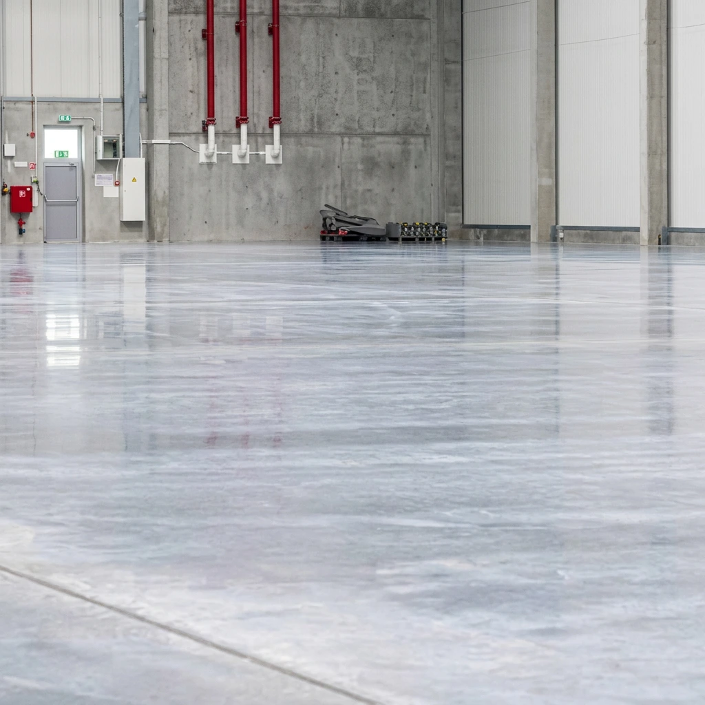 Warehouse floor coating